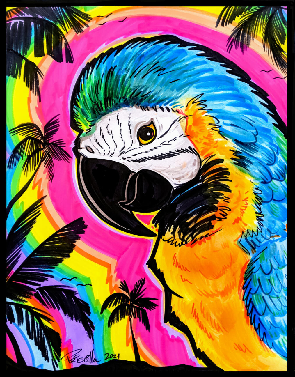 Petree the Parrot