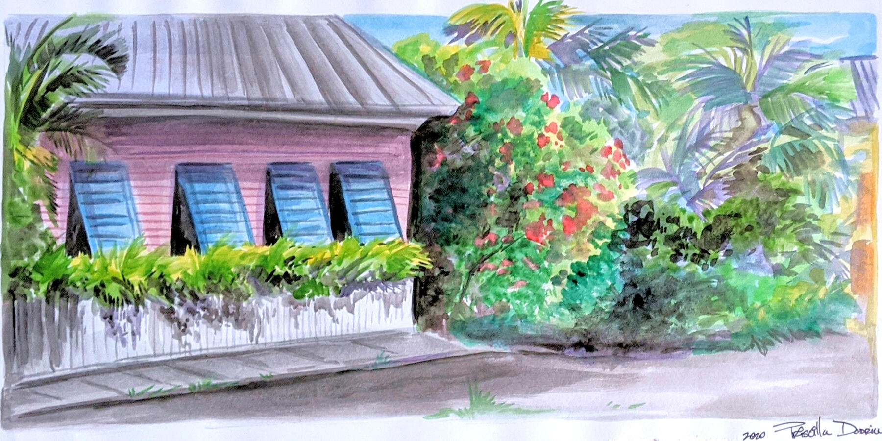 Key West Pink House
